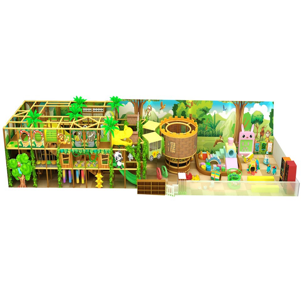 உட்புற மென்மையான விளையாட்டு பிரமை