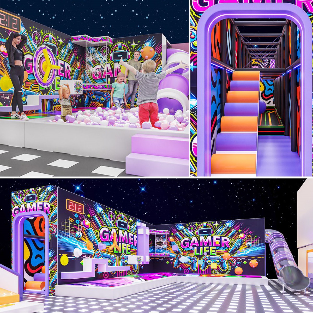 Mario with soft play Mario with soft play