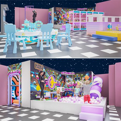 150-300 சதுர மீட்டர் இடைவெளியில் குறைந்த-முதலீடு ஆனால் அதிக-இன்டோர் கேளிக்கை ...