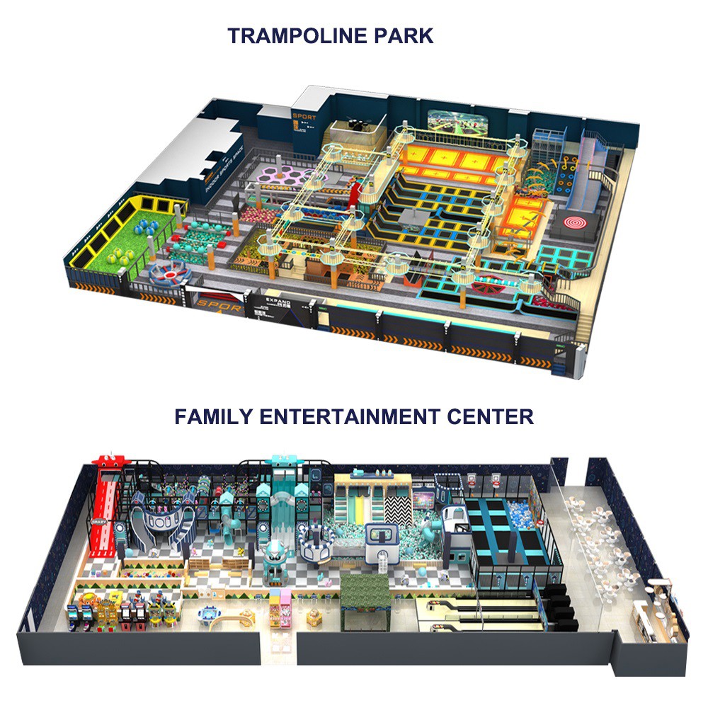 indoor amusement park soft playground