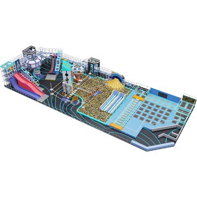 உட்புற சாகச டிராம்போலைன் பூங்கா