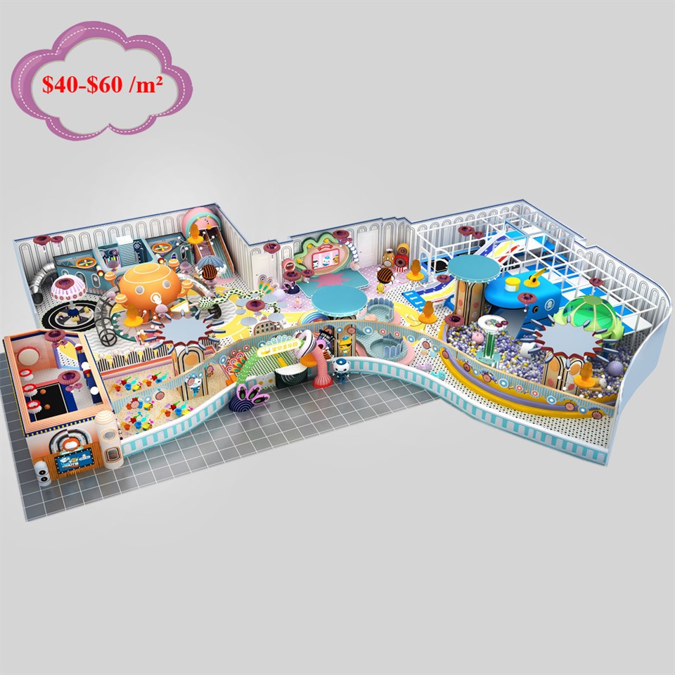 கருப்பொருள் குழந்தைகள் உள்ளரங்க விளையாட்டு மைதானம்